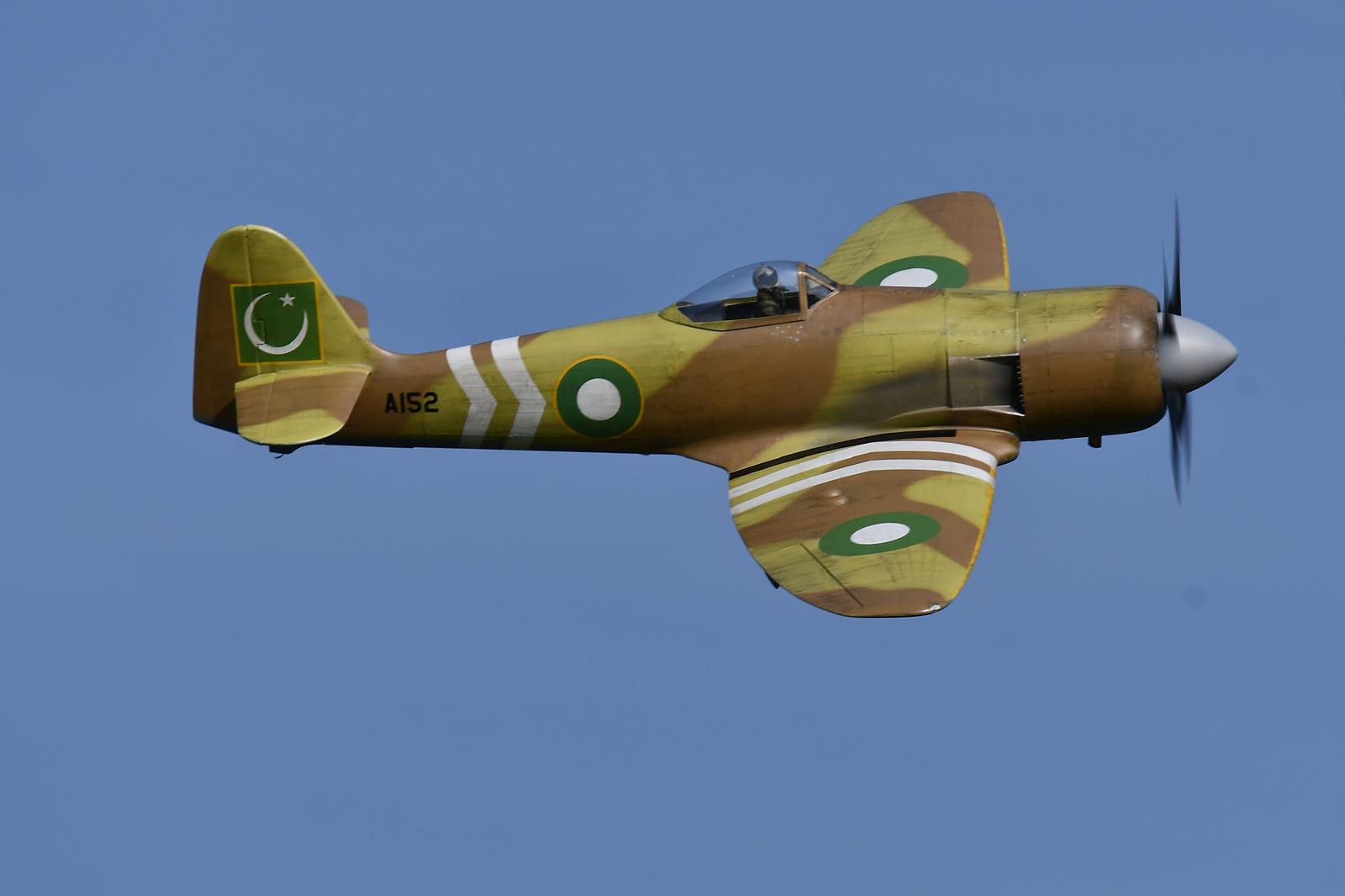 Sea Fury beim Erstflug